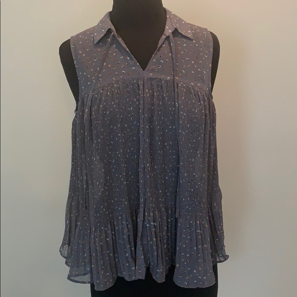 Never Worn! Lauren Conrad Ladybug Printed Blouse